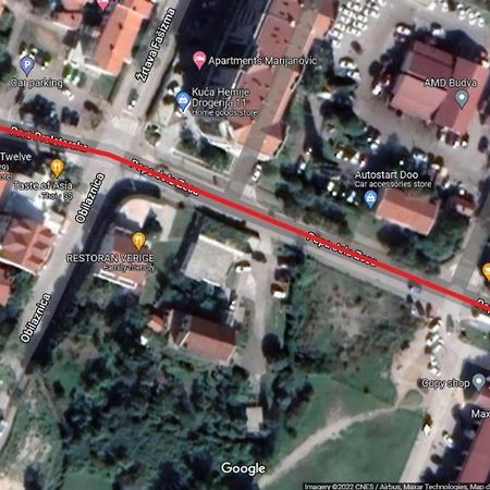 Отель Vila Monte Будва Экстерьер фото